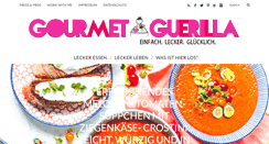 Desktop Screenshot of gourmetguerilla.de